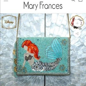 Mary Frances beaded cross bag clutch
